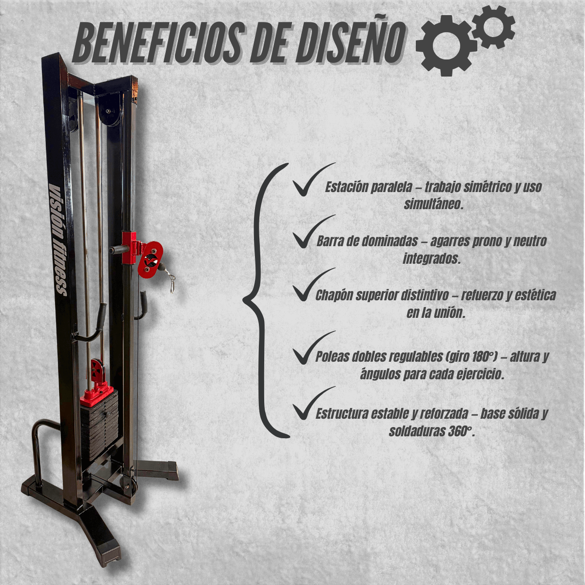 Poleas Paralelas Enfrentadas